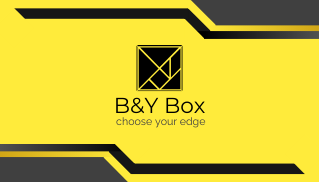 Business card futuristic design