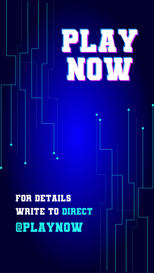 Instagram story futuristic design