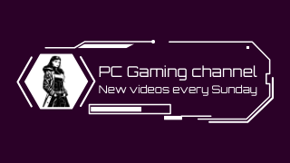 Youtube banner futuristic design