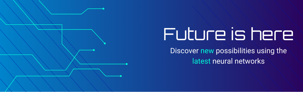 Linkedin banner futuristic design style