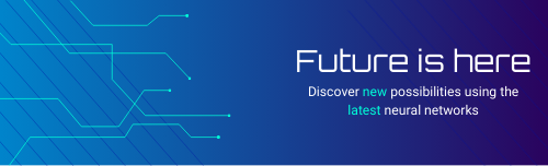 Linkedin banner futuristic design style