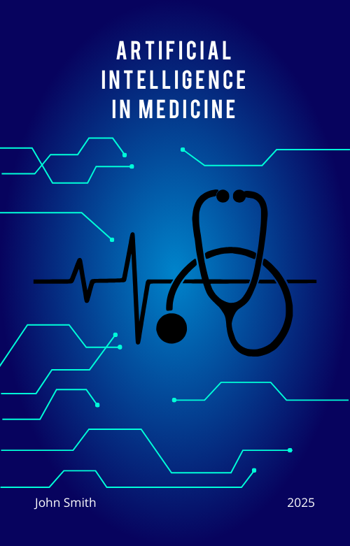 Ebook cover futuristic design style