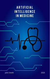 Ebook cover futuristic design style