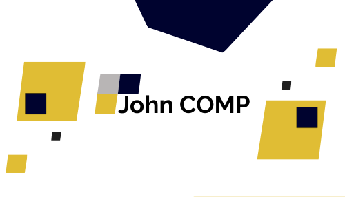 Business card flat design