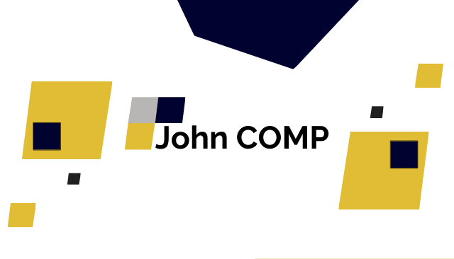 Business card flat design