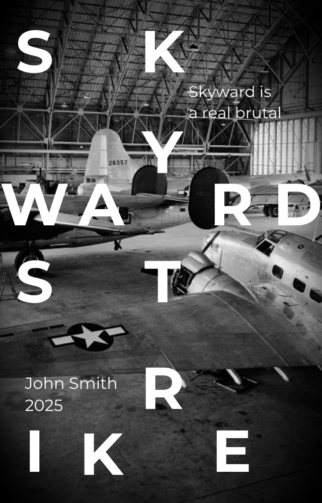 Ebook cover brutalism style