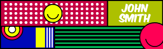 LinkedIN banner pop art style