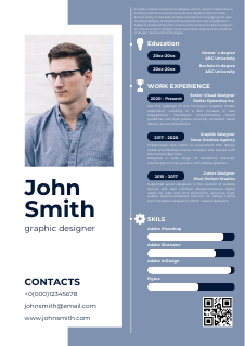 Resume abstract style