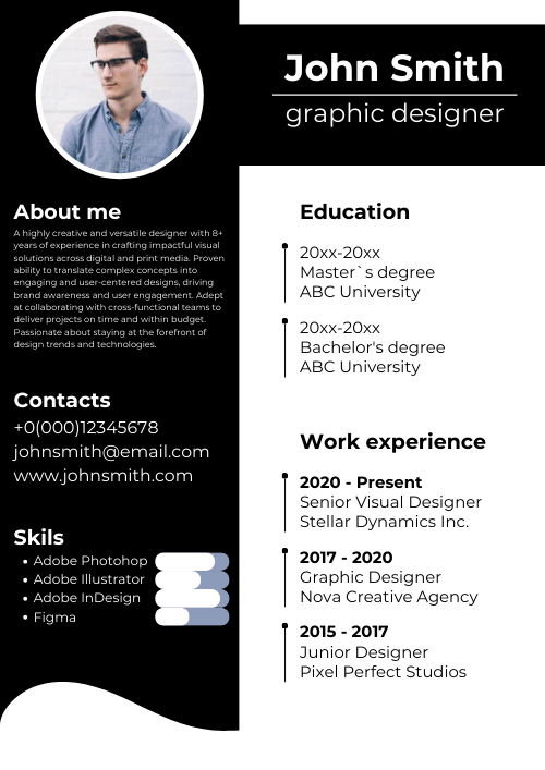 Resume modern style