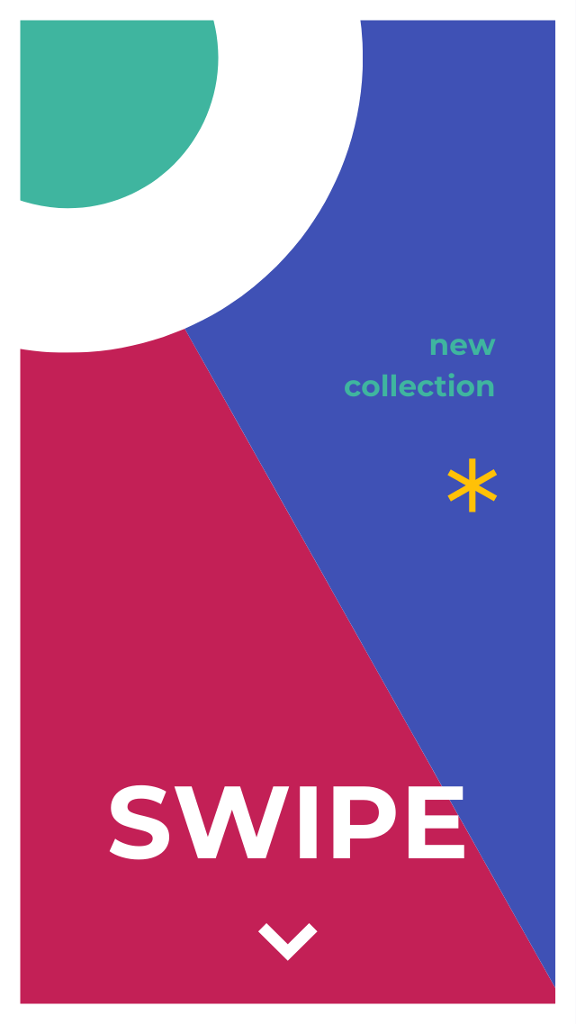 Instagram story swiss style