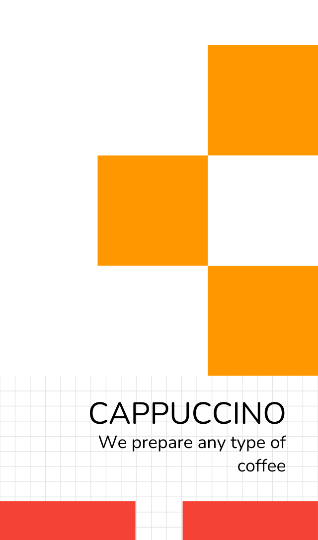 Business card flat style (vertical)