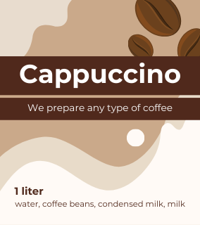 Bottle label
