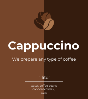 Bottle label