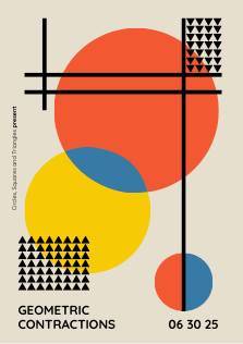 Poster bauhaus style