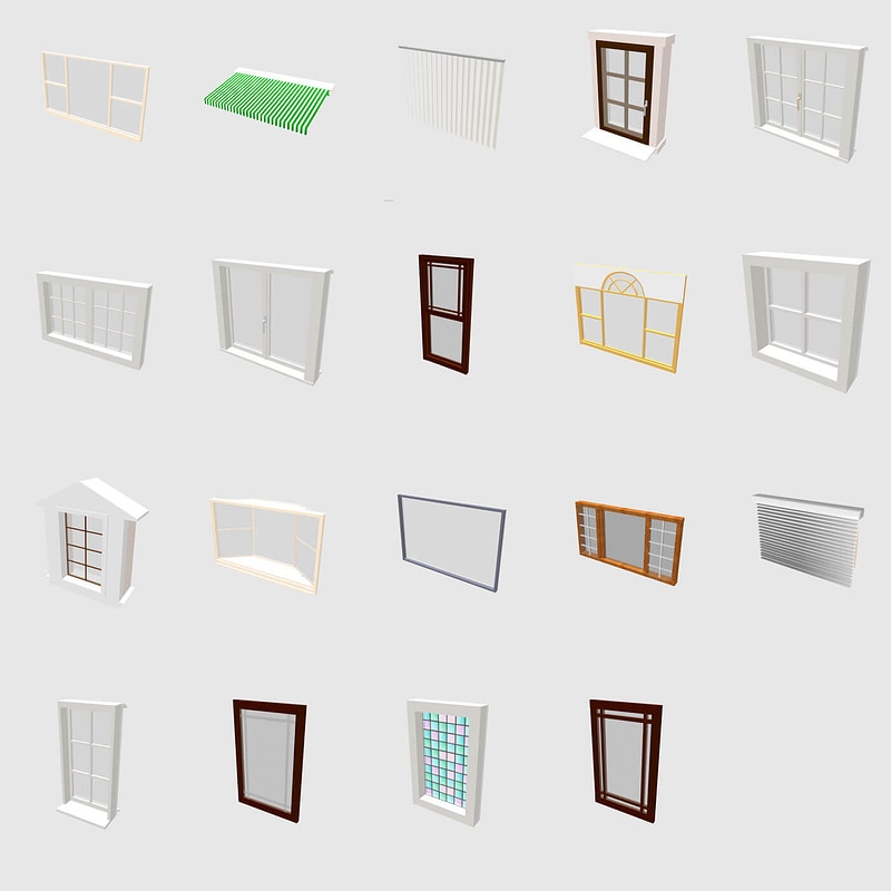Set of windows