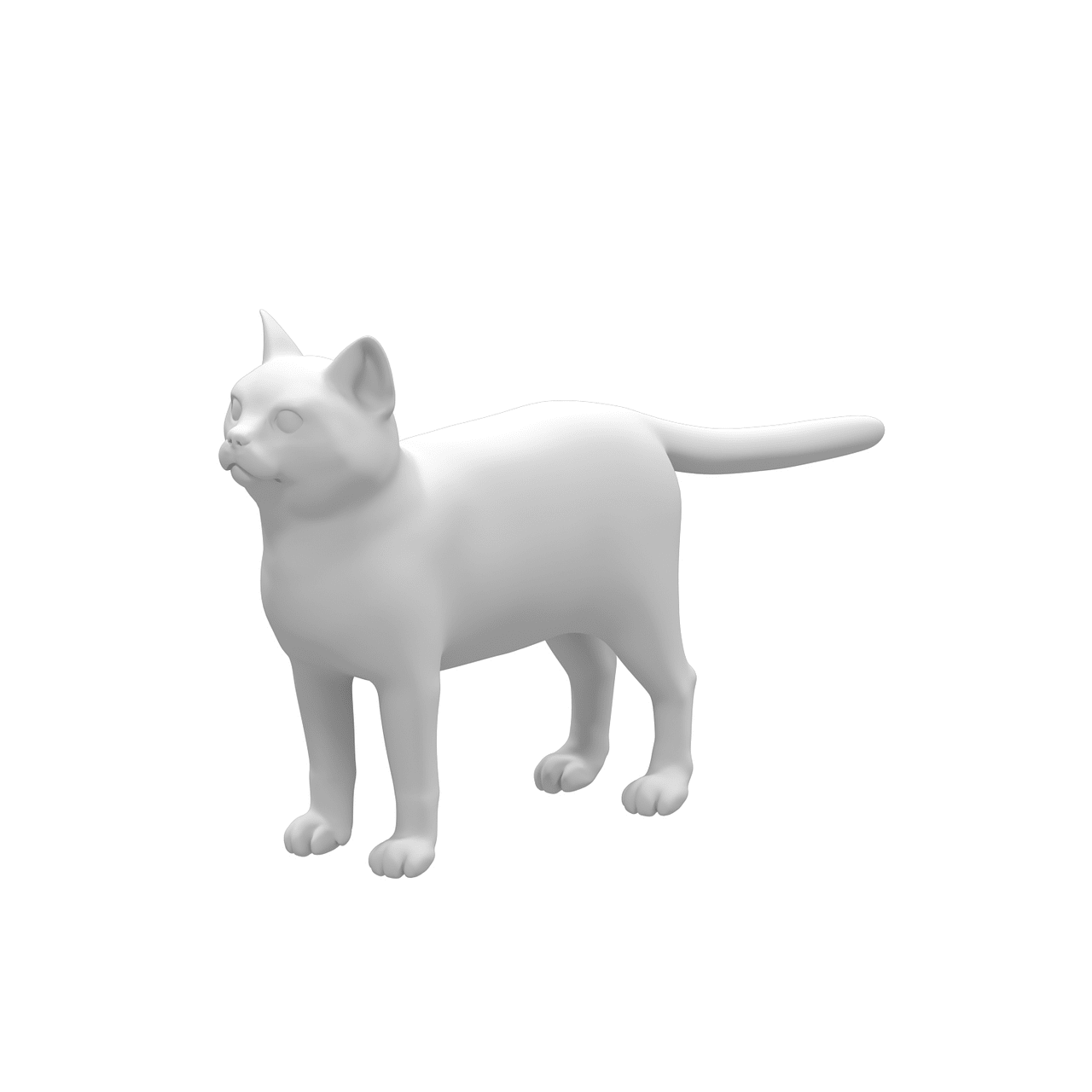 英国短毛猫- 免费3D 模型上的creazilla.com