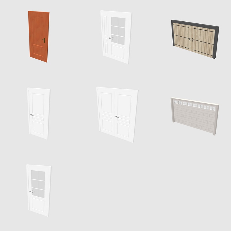 Set of Doors