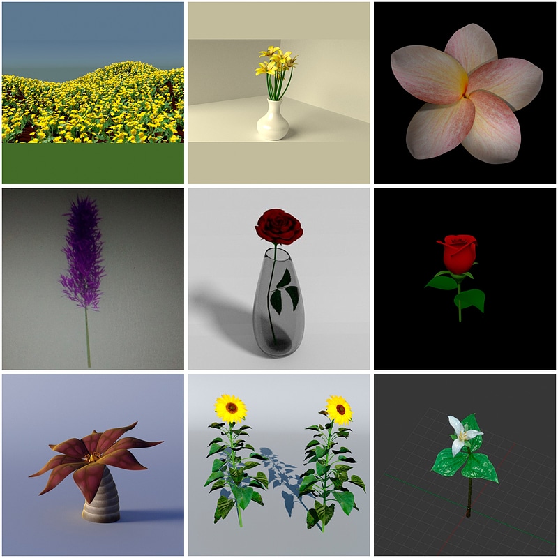 Flowers Set