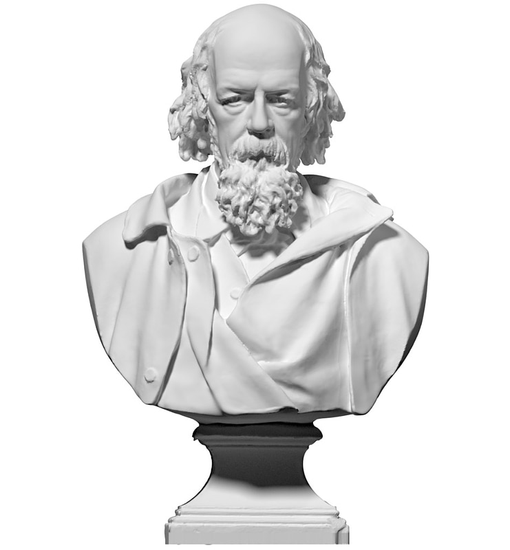 Tennyson Bust