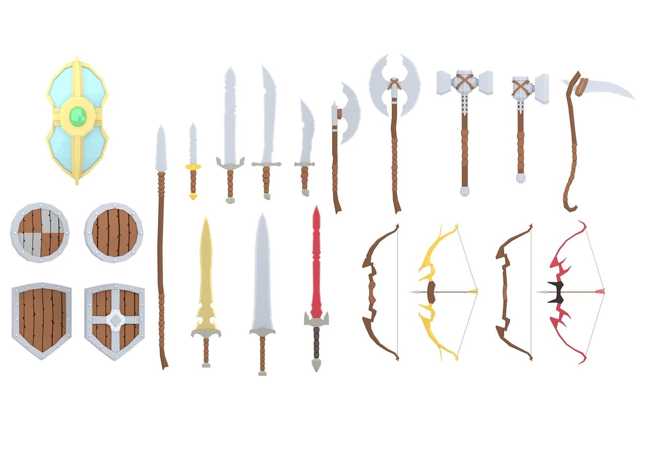 medieval-weapons-pack-3d-model