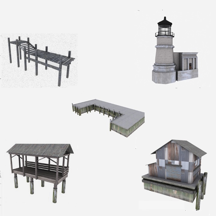 Harbor Pack - Free 3d model on creazilla.com