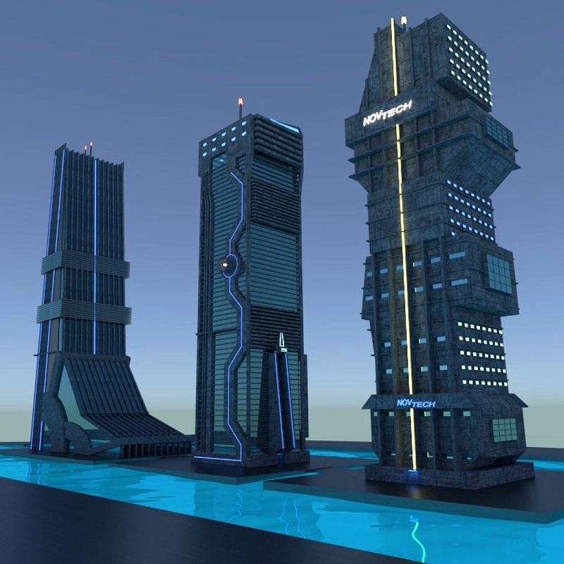 Sci-Fi Skyscrapers
