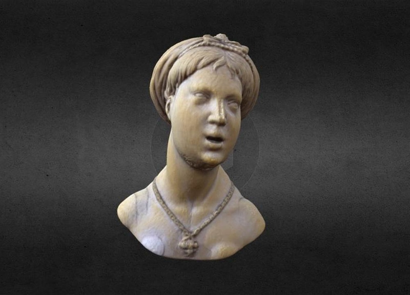Bust of a Singing Woman