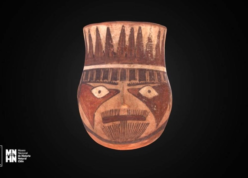 Nazca anthropomorphic vessel 