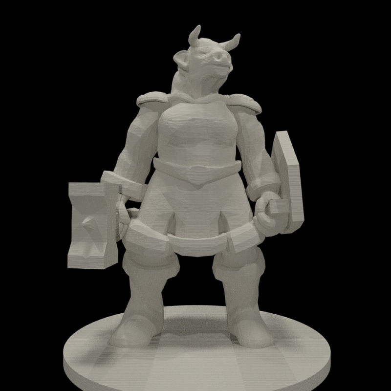 Female Minotaur