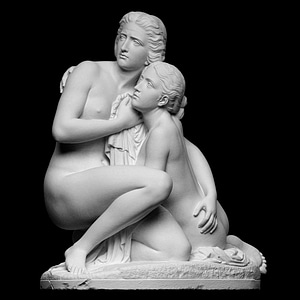 Bathing girls
