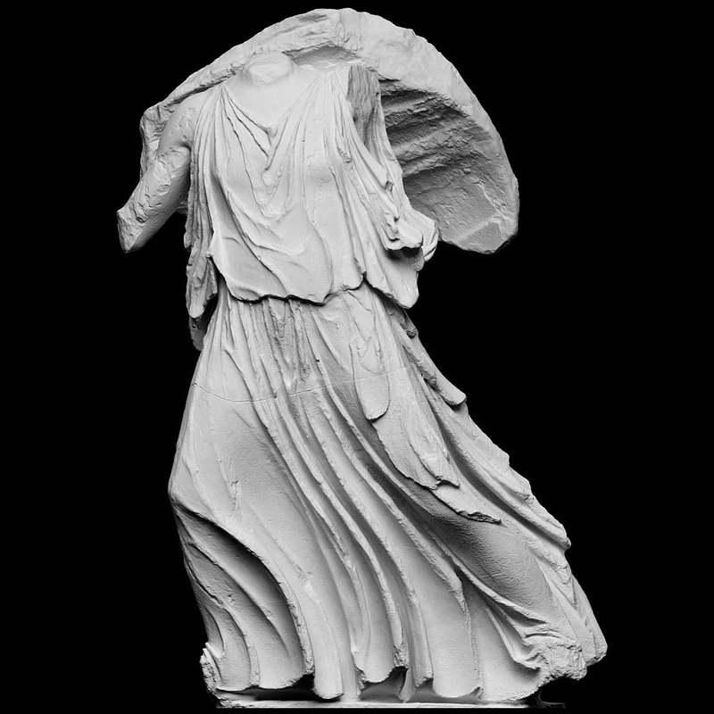 East Pediment G Statue, maybe Artemis