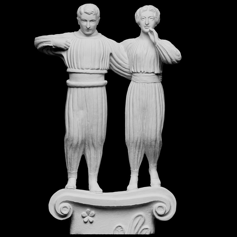 Samhørighed (Togetherness), Standing Man and Woman