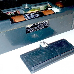 Battery compartment cover for Sony TFM-110WB radio