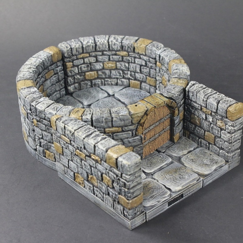Dungeon Stone Curved Interfaces