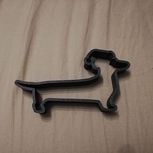Christmas Dachshund Dog Cookie Cutter