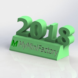 MyMiniFactory 2018 decoration