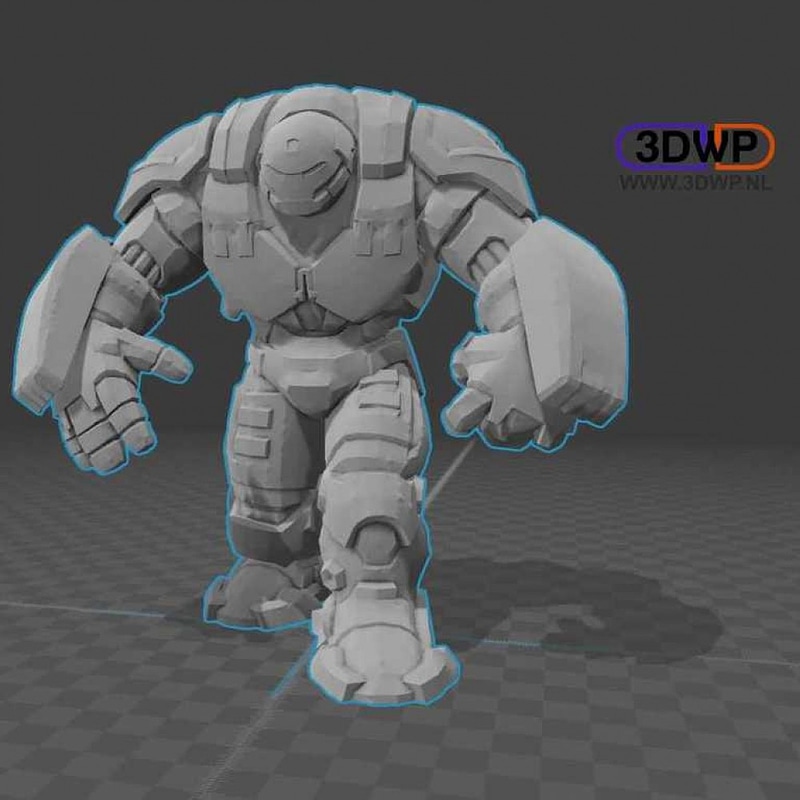 Hulkbuster - Free 3d model on creazilla.com