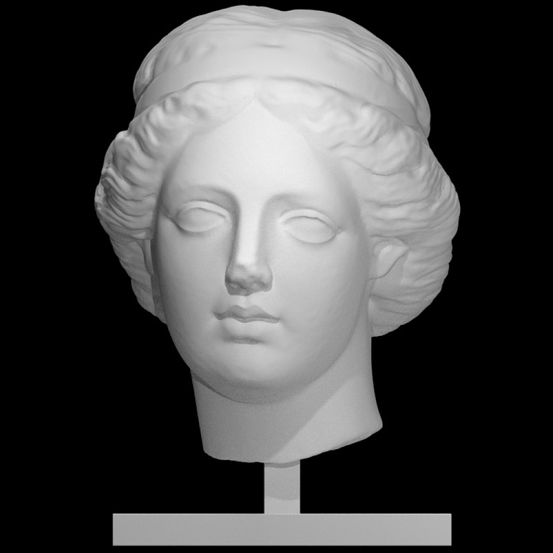 Head of a woman