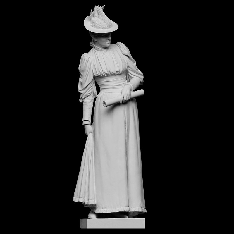 A Lady. Emilie Marie Rovsing, née Raaschou