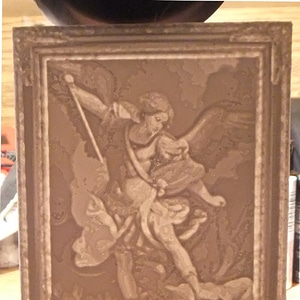 Saint Michael the Archangel Lithophane