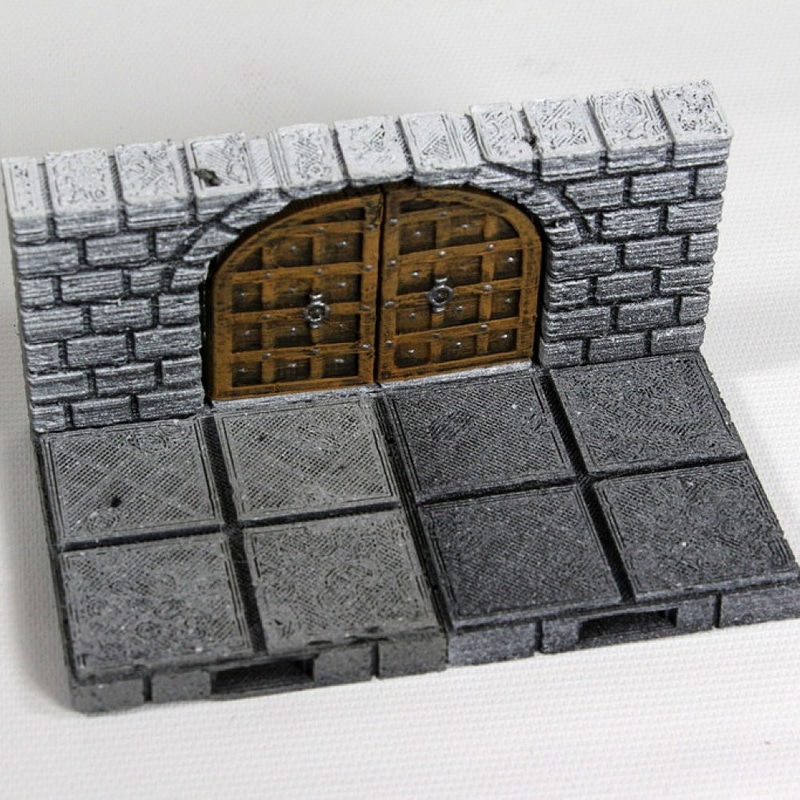 Cut-Stone Arched Doors