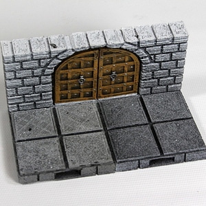 Cut-Stone Arched Doors