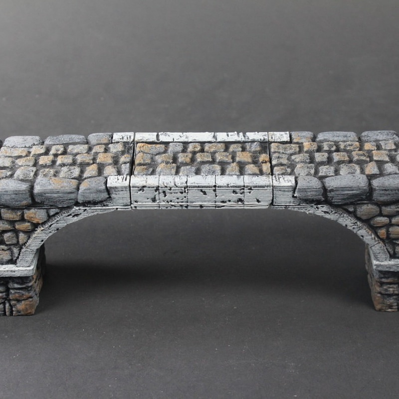 Flat Arch Stone Bridge