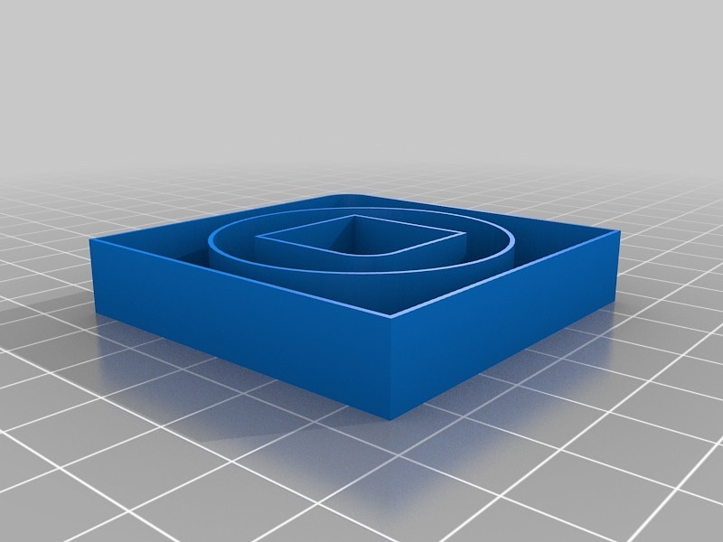 Testpiece for testing Skeinforge 40 flowrate