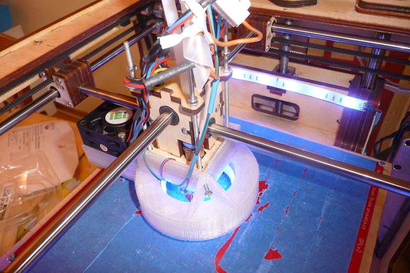 Fan holder for ultimaker