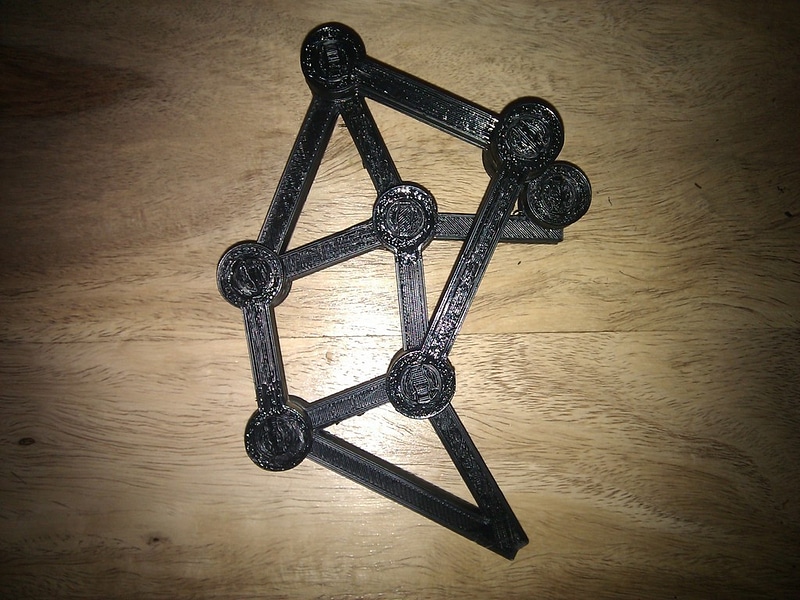 Jansen linkage ready to assemble