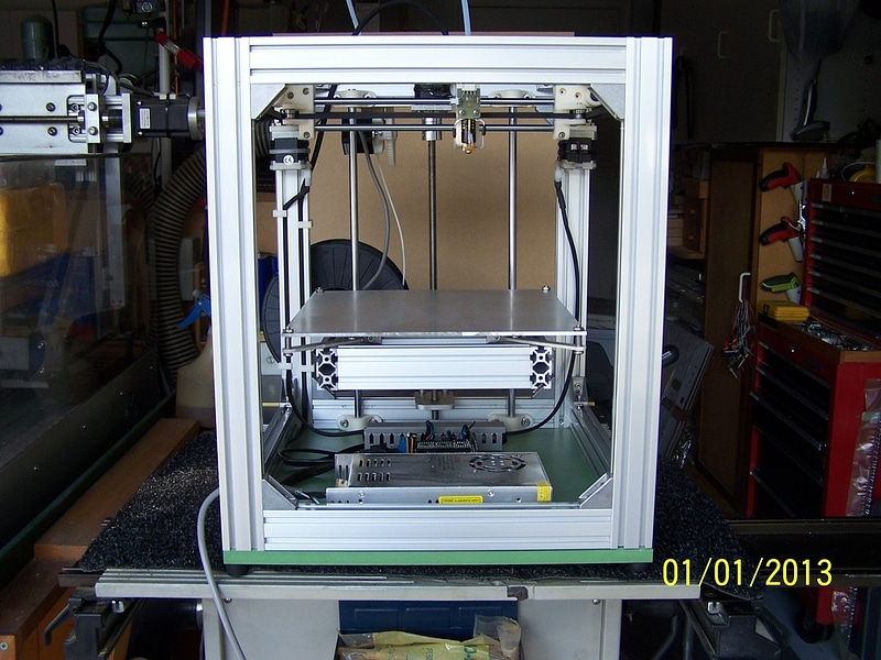 H Configured 3D Printer