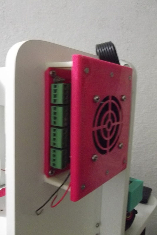 Suporte para ventilacao e fixacao da placa cpu Sethi