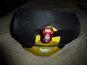 BIke light holder strap