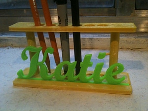 Name plate Pen/Pencil holder
